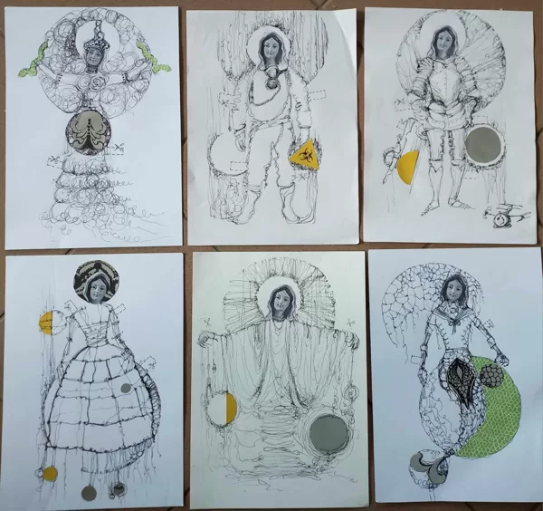 Öltöztethető Mária (grafika sorozat)